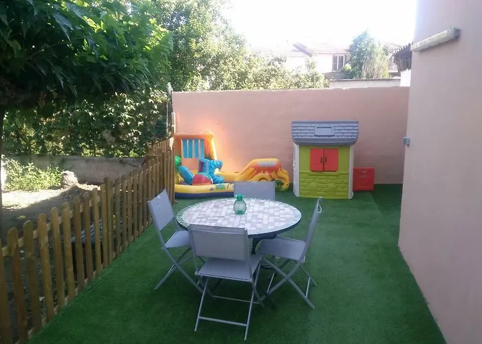 62 M2 1er Etage Avec Jardin Au Rdc شقة *